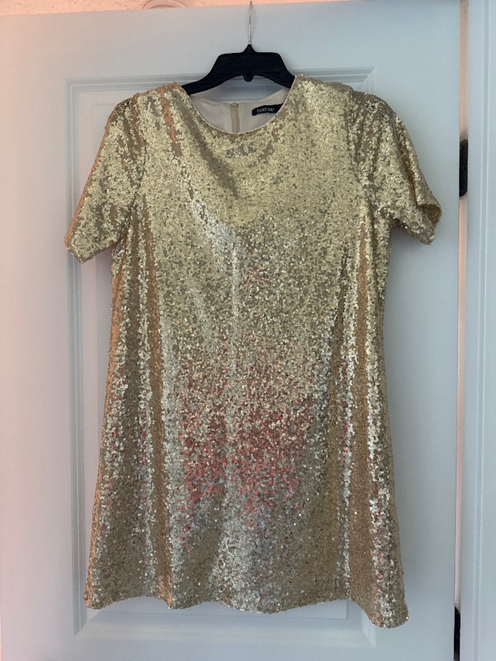 Gold dress